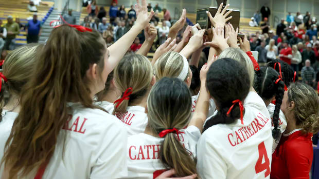 CIF State Open Division Girls Volleyball Championships Saint Francis vs Cathedral Catholic November 19, 2022 Photo-Joe Bergman34